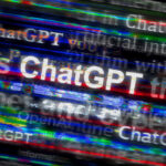 ChatGPT headline titles media with 3d illustration